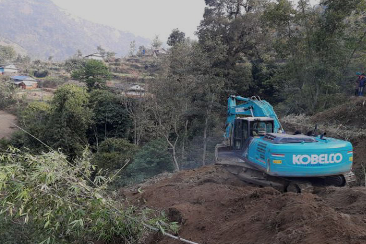 सम्झौता उपभोक्ता समितिसँग, काम निर्माण व्यवसायीबाट